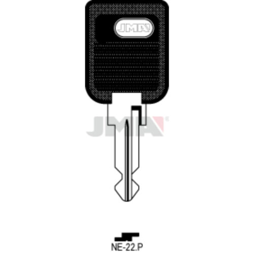 Chei Otel Plastic Negru NE-22.P